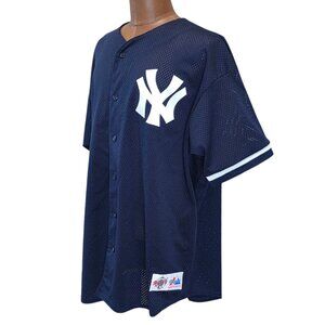 Vintage Majestic Diamond Collection New York Yankees Jersey Size XXL Made in USA